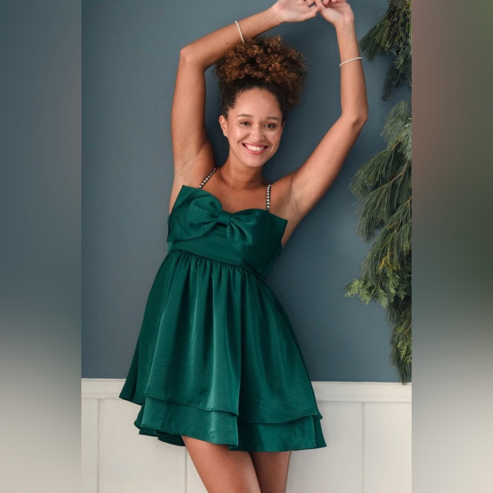 NWT Altar’d State Stassia Bow Dress